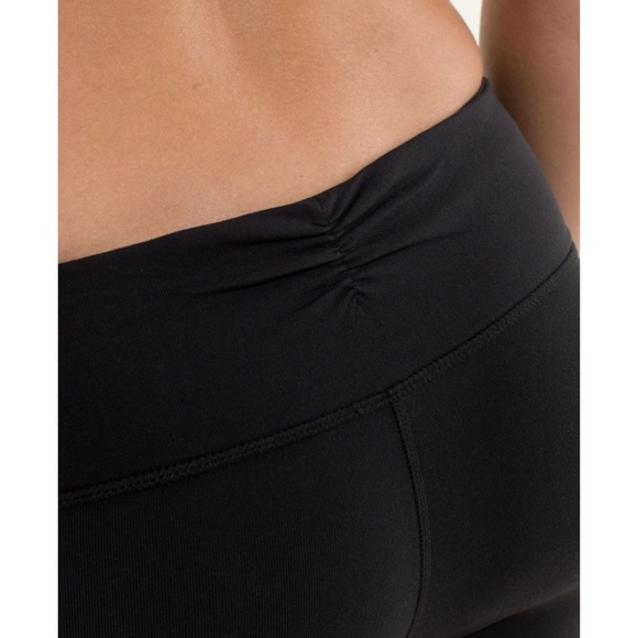 Lululemon Gather & Crow Crop Split Hem Legging Black 2 - Picture 6 of 16